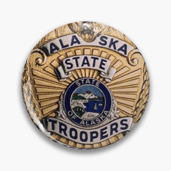 Item preview, Alaska State Troopers Badge designed and sold by Lawrence Baird.