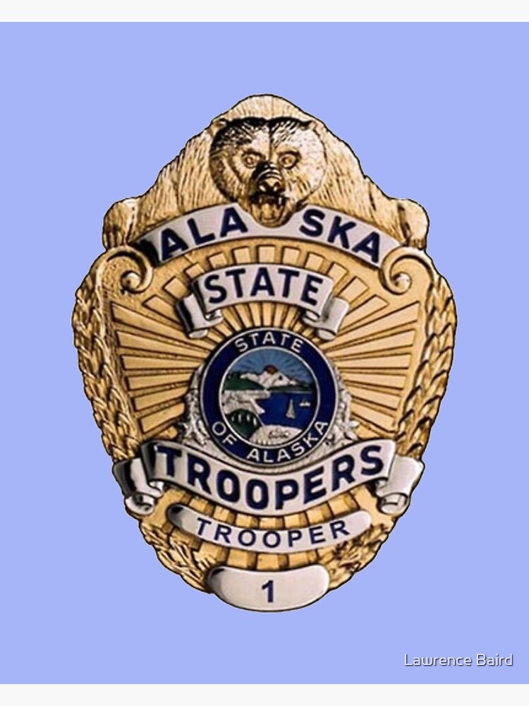 50 State Police Patch Board