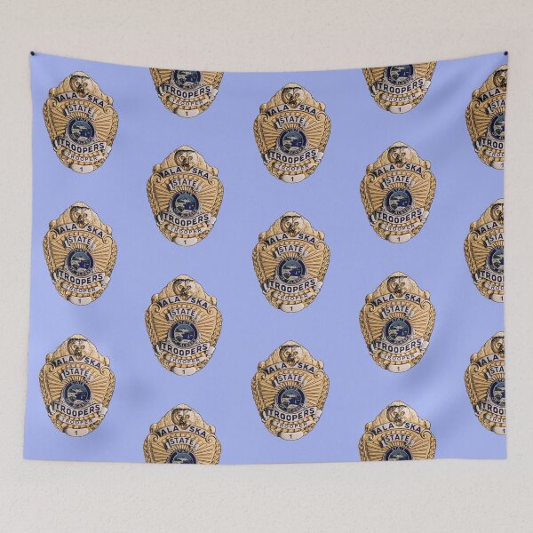 Item preview, Alaska State Troopers Badge designed and sold by Lawrence Baird.