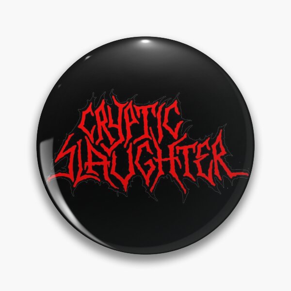 Item preview, Cryptic Slaughter - Logo 2 (Red) designed and sold by Cyrus Valero.