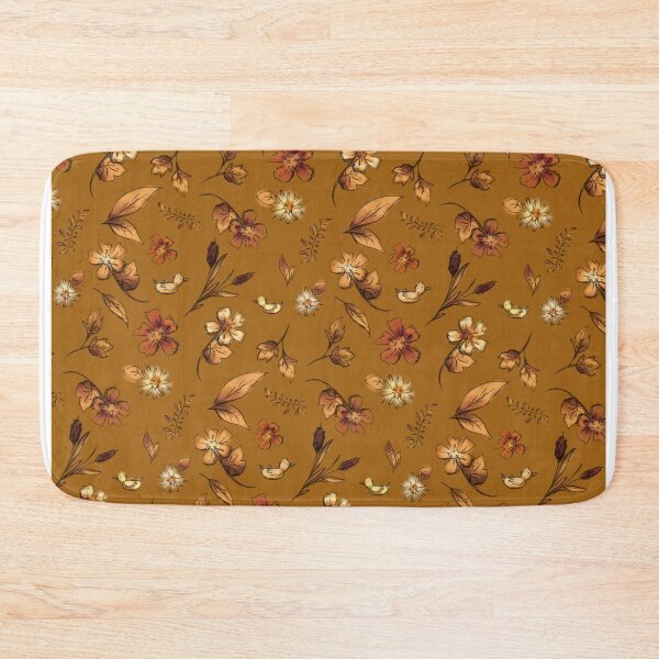 Item preview, Bright Warm Colourful Floral Pattern designed and sold by Jade Lawley.