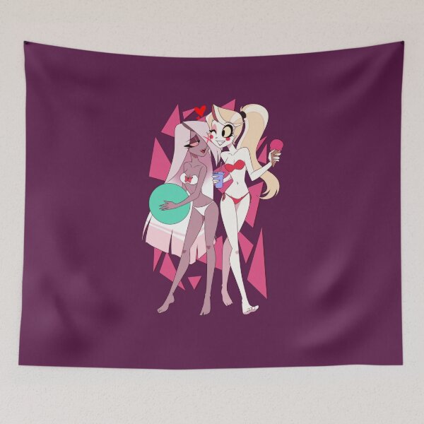 Item preview, Charlie and Vaggie Bikini designed and sold by DANMAKUMAN.