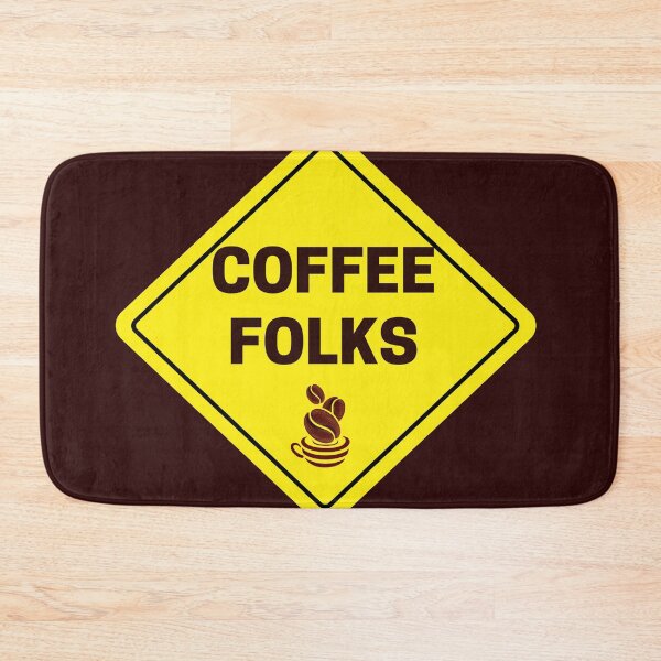Item preview, coffee folks designed and sold by KiraSpace.