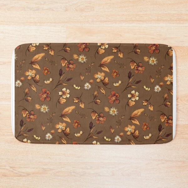 Item preview, Warm Colourful Floral Pattern designed and sold by Jade Lawley.