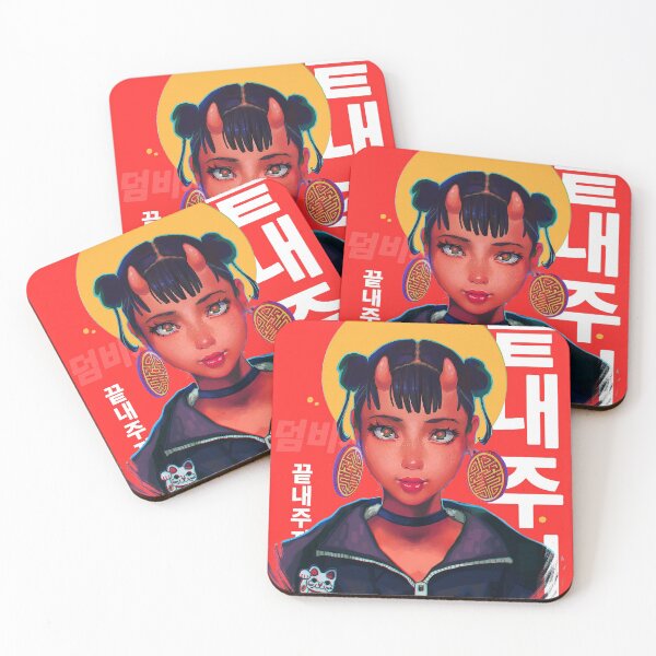 Item preview, Oni Girl | Demon, chinese, japanese, designed and sold by Mei Syren Art.
