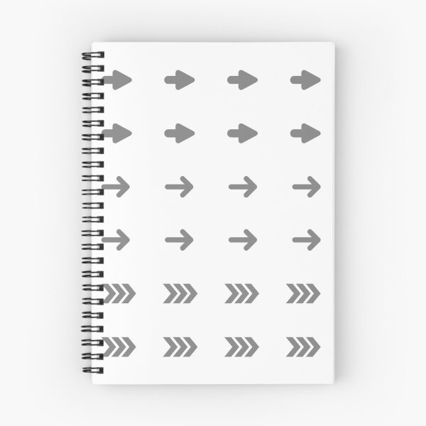Item preview, Small Directional Arrow Gray Arrow designed and sold by The BEST For YOU.
