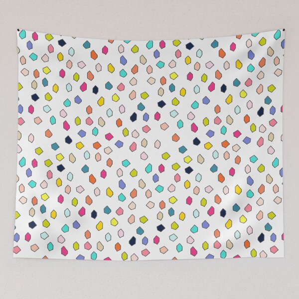 Item preview, Colorful Rainbow Polygon Pattern  designed and sold by The Artwerks.
