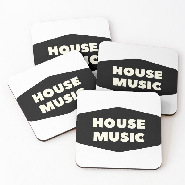 Item preview, House Music Badge designed and sold by Six Deers.