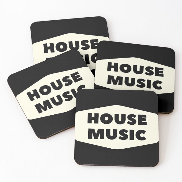 Item preview, House Music Badge designed and sold by Six Deers.