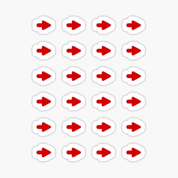 Small Arrow Stickers | Redbubble