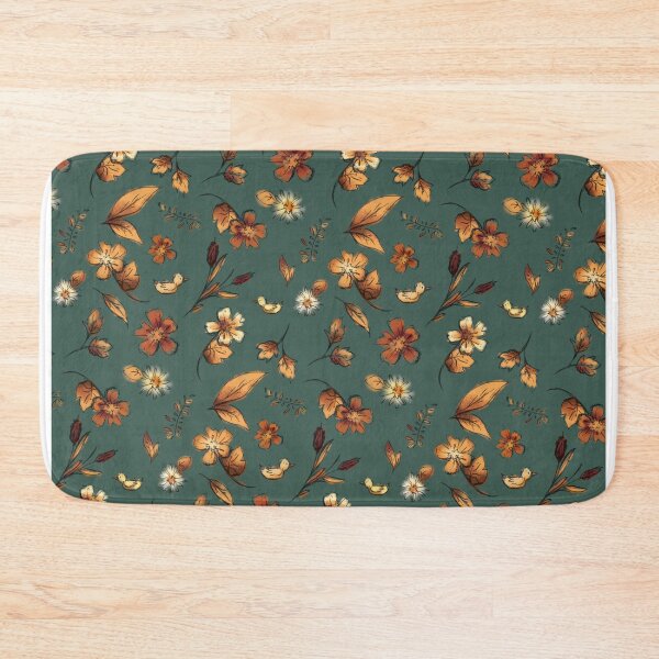 Item preview, Green Spring Floral Pattern designed and sold by Jade Lawley.