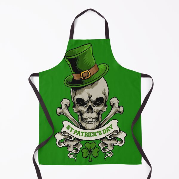 Item preview, St Patrick's Day Skull and Cross Bones designed and sold by bcide.