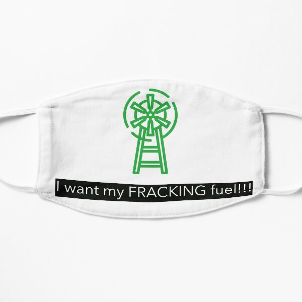 Masques En Tissu Sur Le Theme Fracking Redbubble