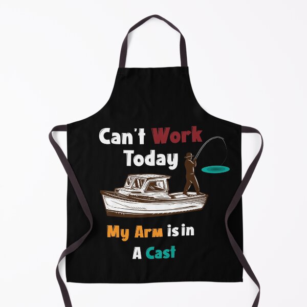 Item preview, Can't Work Today My Arm is in A Cast: Mens Fishing T shirt, Funny Fishing Shirt, Fishing Graphic Tee, Fisherman Gifts, Present For fisherman designed and sold by comeonyassine21.