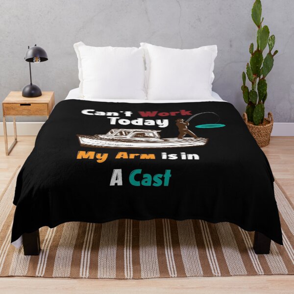 Item preview, Can't Work Today My Arm is in A Cast: Mens Fishing T shirt, Funny Fishing Shirt, Fishing Graphic Tee, Fisherman Gifts, Present For fisherman designed and sold by comeonyassine21.
