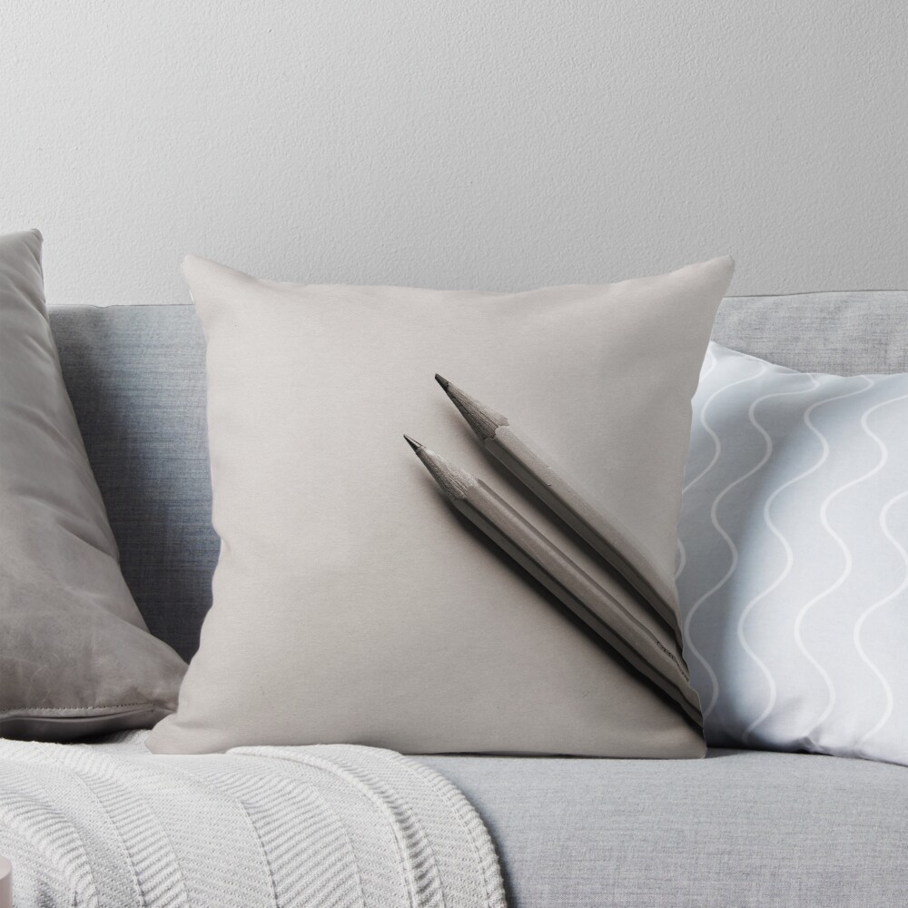 Item preview, Throw Pillow designed and sold by first-draft.