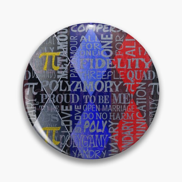 Item preview, Polyamory Harlequin Argyle with Subway Style Phrases designed and sold by ArgyleImp.