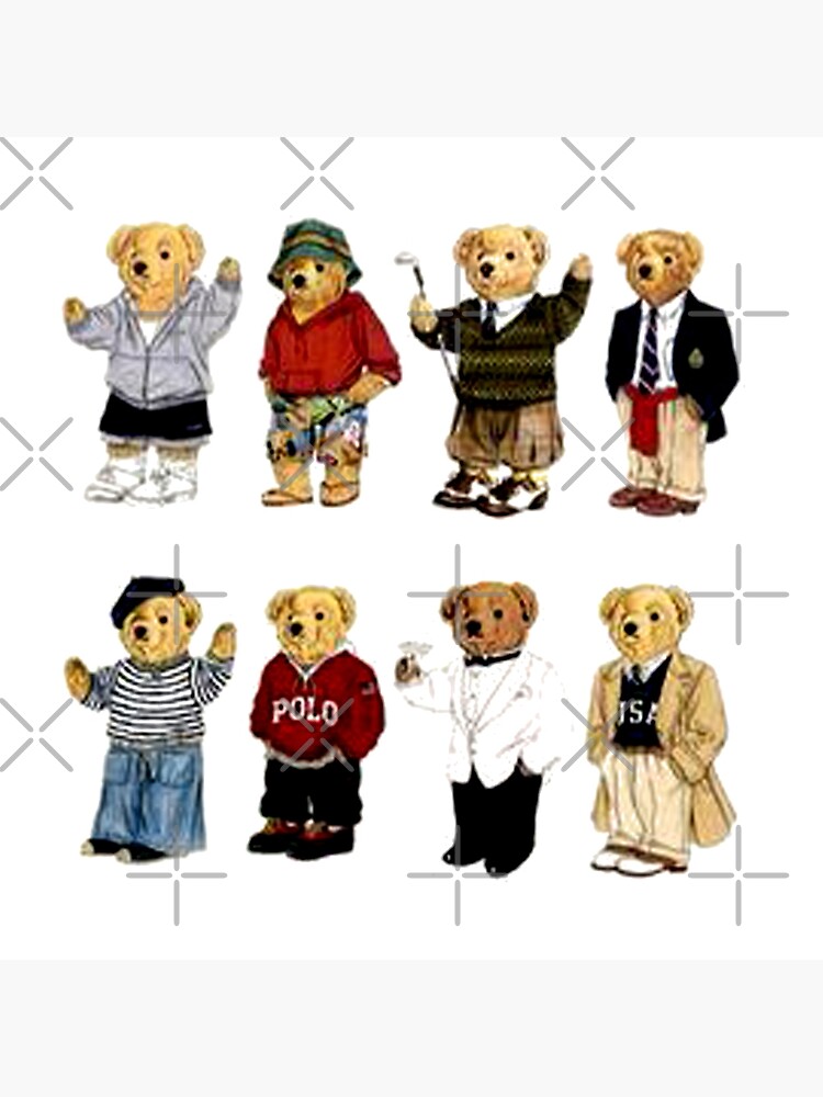 "bad teddy bear" Metal Print for Sale by potioc Redbubble