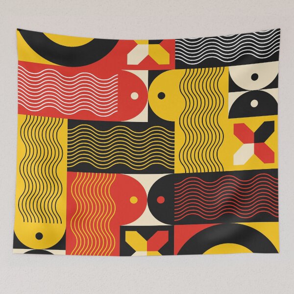 Item preview, Neo Geometric Folk designed and sold by jjuzen.
