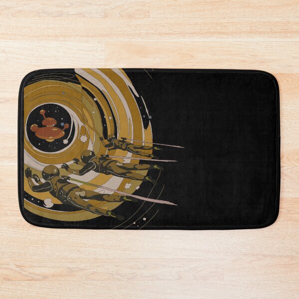 Item preview, 1970s Sci-Fi Cosmonauts In A Space Tunnel  designed and sold by Graograman.