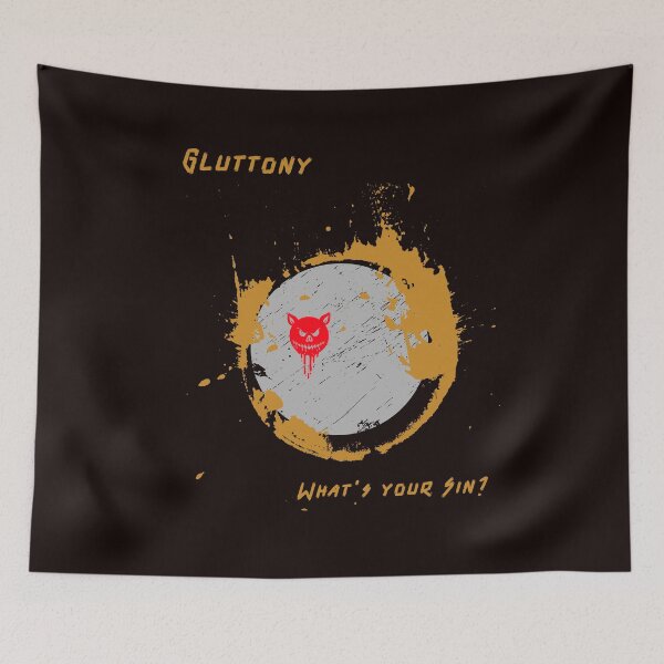 Item preview, deadly sin gluttony graphic designed and sold by JCASTEEs.