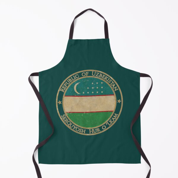 Item preview, Vintage Republic of Uzbekistan Asia Asian Flag designed and sold by DragonXX.