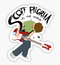 Scott Pilgrim vs the world Sticker