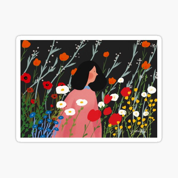flowers Sticker