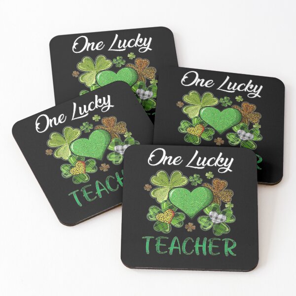 Item preview, St Patricks Day Women's Shamrock Buffalo Plaid Teacher  designed and sold by davidcgonzale.