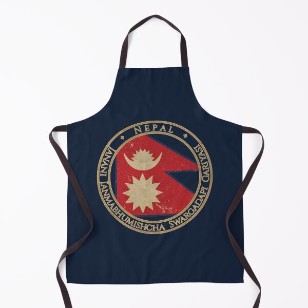 Item preview, Vintage Federal Democratic Republic of Nepal Asia Asian Flag designed and sold by DragonXX.