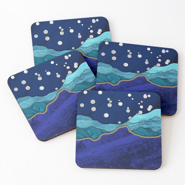 Item preview, Blue night in the mountain  designed and sold by Vectorheroes.