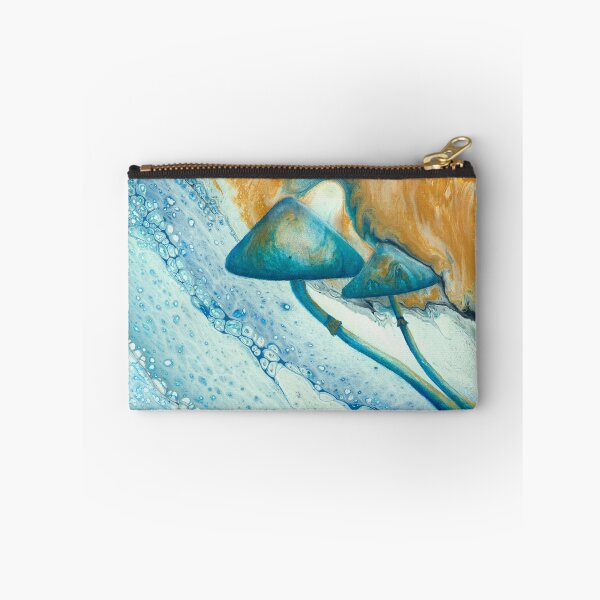 Item preview, Mushroom Twins Surf The Ocean designed and sold by JenAdamsCreates.