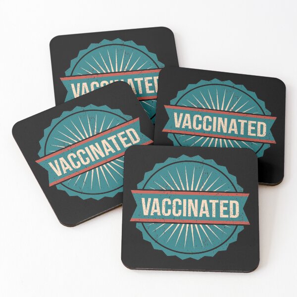 Item preview, Vaccinated Badge designed and sold by opalime.