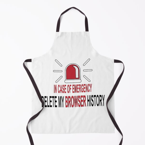 Item preview, In case of emergency delete my browser history designed and sold by UrahGo.