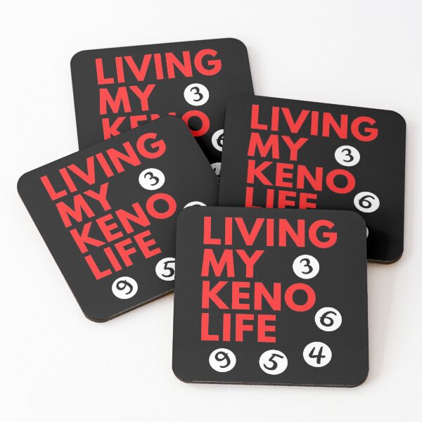 Item preview, Living My Keno Life  designed and sold by SloganExpress.