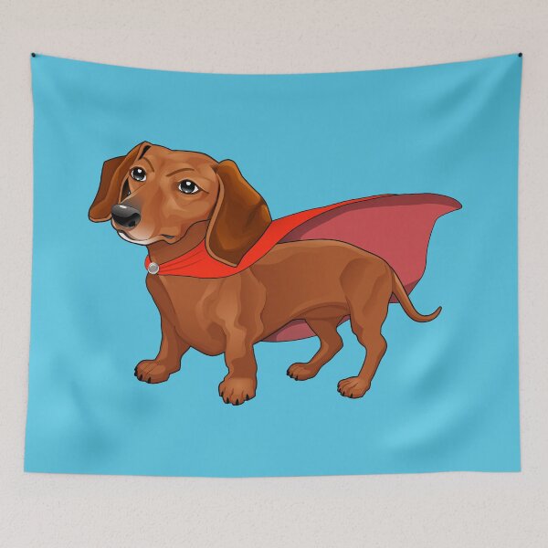Item preview, Dachshund Hero designed and sold by Nisa Sirisaer.