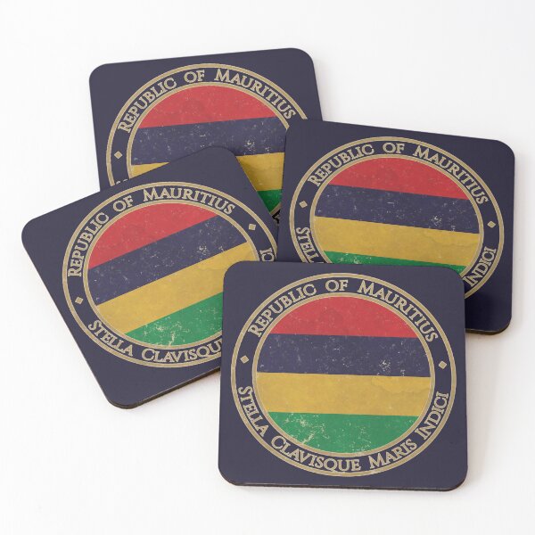 Item preview, Vintage Republic of Mauritius Africa African Flag designed and sold by DragonXX.