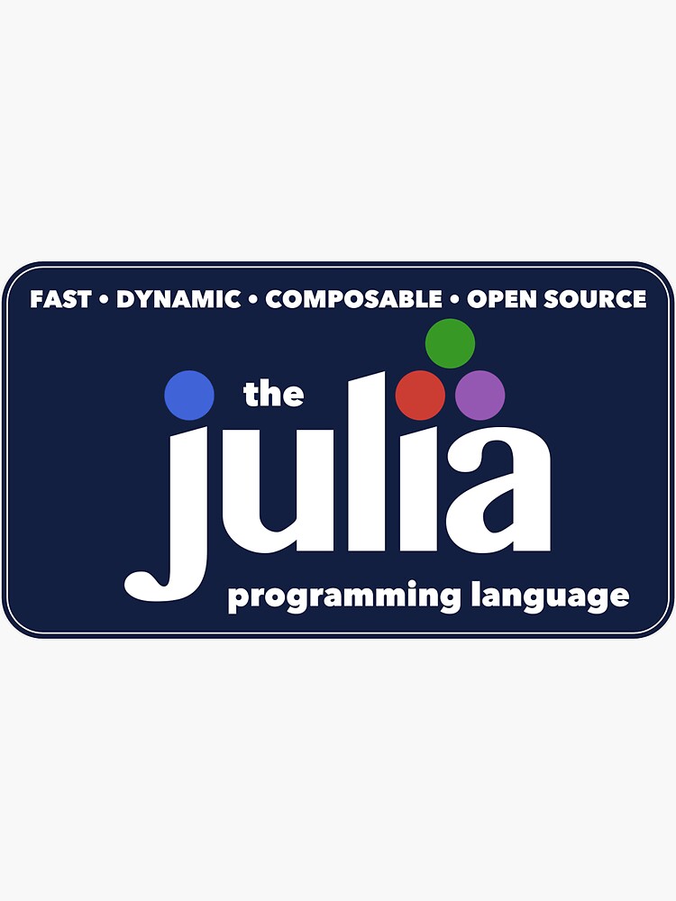 The Julia Programming Language Logo by JuliaLanguage