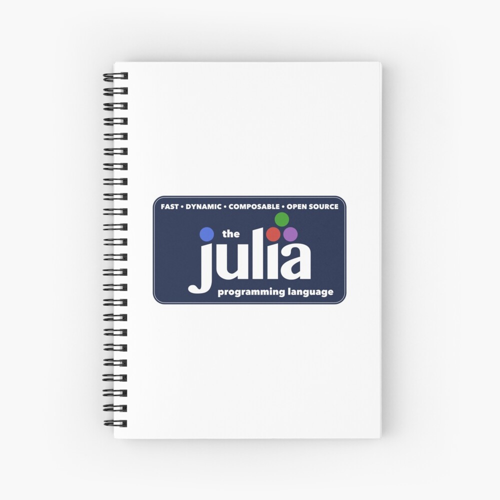 Item preview, Spiral Notebook designed and sold by JuliaLanguage.