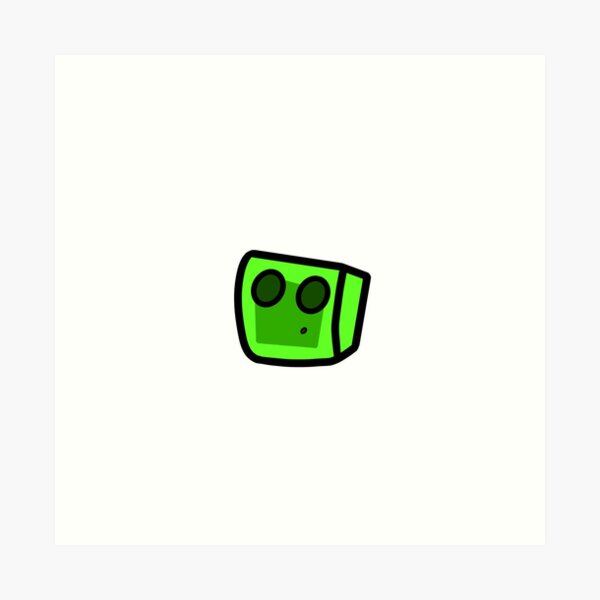 Slime Minecraft Art Prints Redbubble