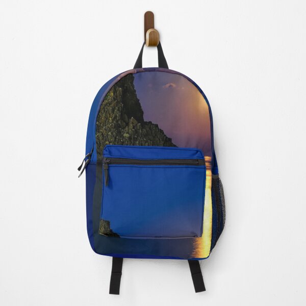 Item preview, Italy rock mountain dark blue sunset sky landscape photography designed and sold by August-E.