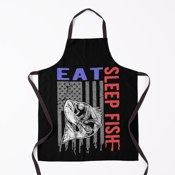 Item preview, Eat, Sleep, Fish, Vintage Style Funny Fishing Gift designed and sold by T-minus.