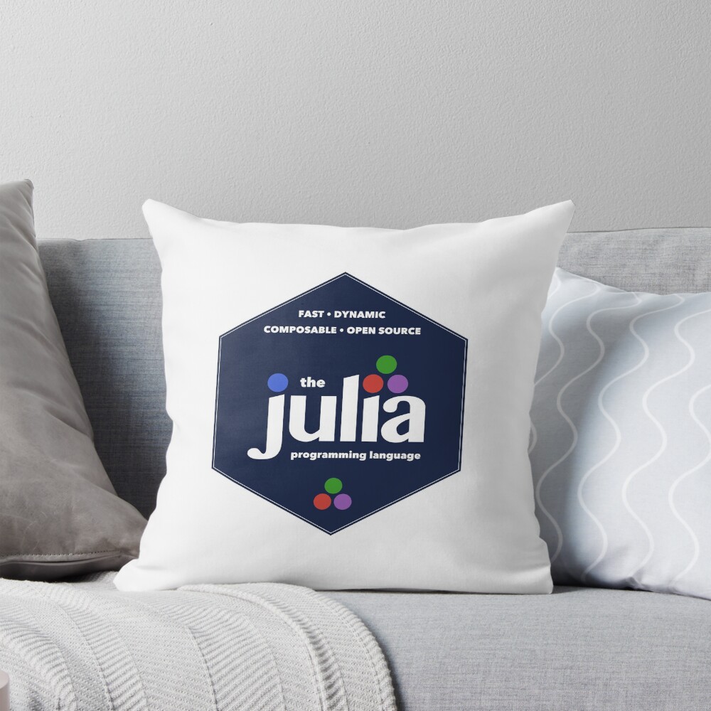 Item preview, Throw Pillow designed and sold by JuliaLanguage.