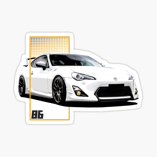 Toyota 86 Stickers Redbubble