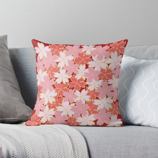 sakura Throw Pillow