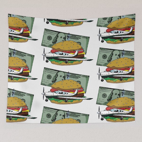 Item preview, 100 Dollar Burger Piper designed and sold by Michael Garber.