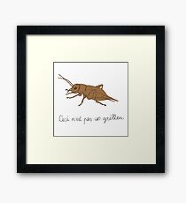 Ceci n'est pas Framed Print