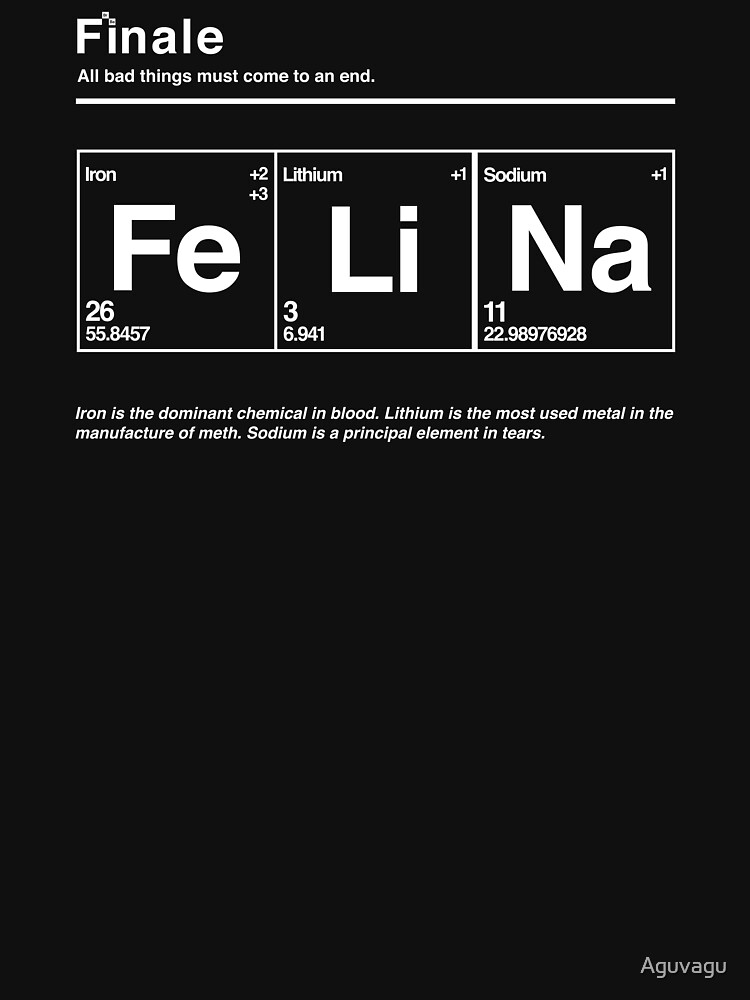 FeLiNa (Breaking Bad) Essential T-Shirt for Sale by Aguvagu