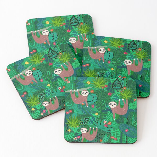 Item preview, Sloth Pattern Illustration  designed and sold by MarcSabuncu.
