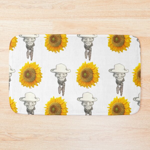 Item preview, Straw Hat and Sunflowers designed and sold by MiddleJourney.